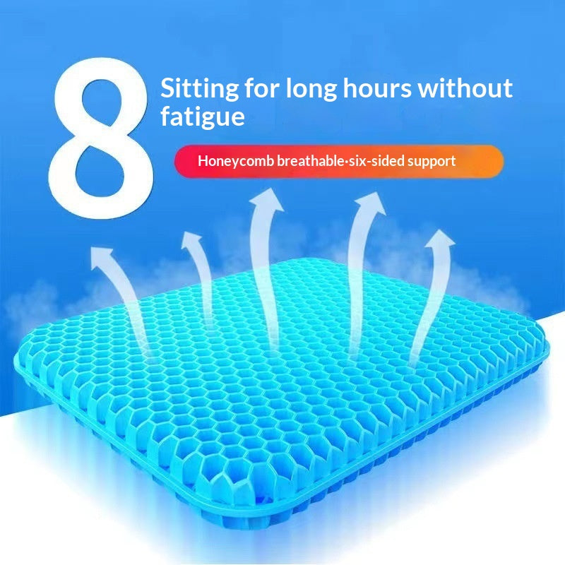 Cooling Gel Honeycomb Car Seat Cushion — Stay Sweat-Free
